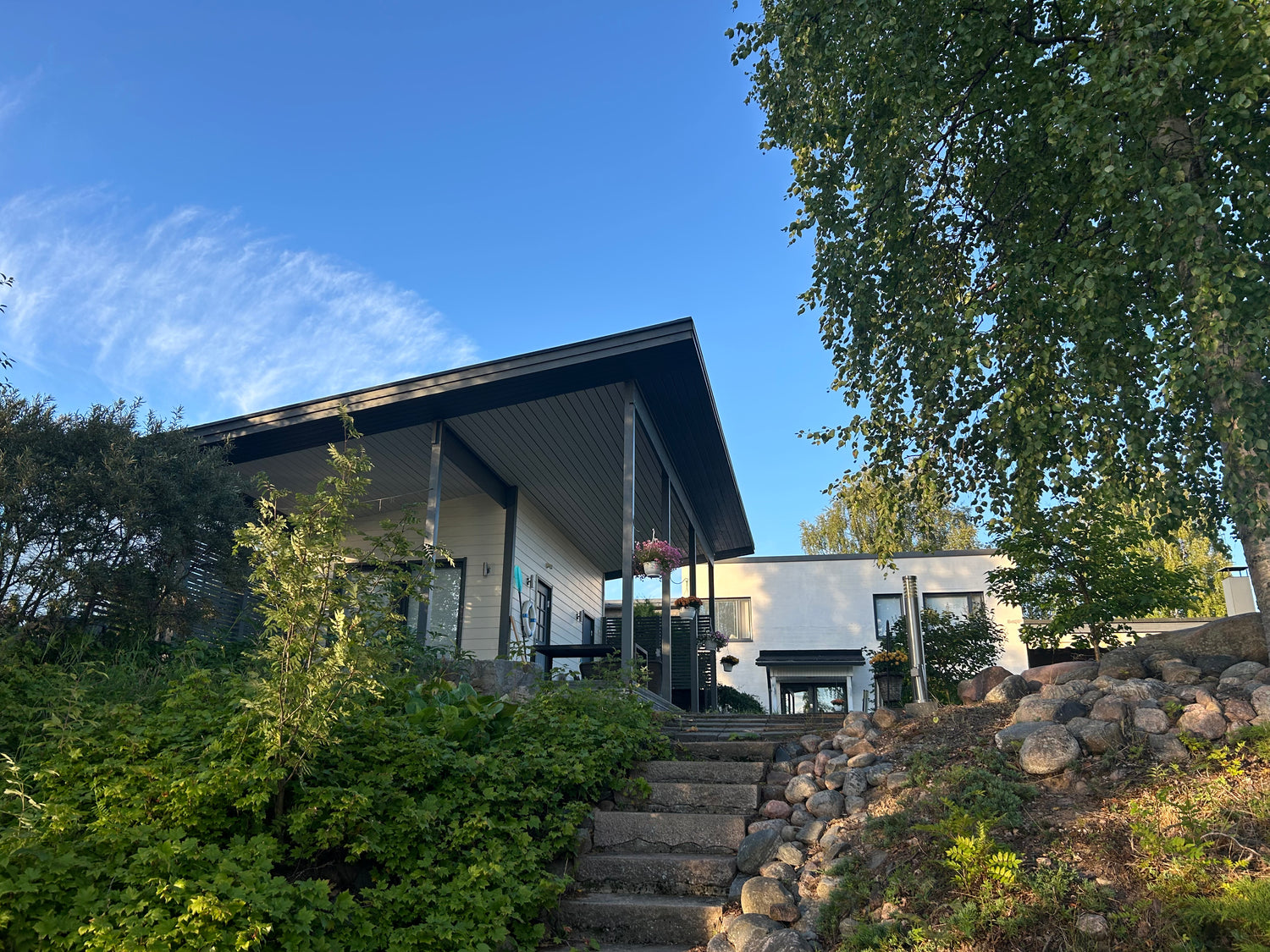 Modern villa in Rovaniemi, Lapland.